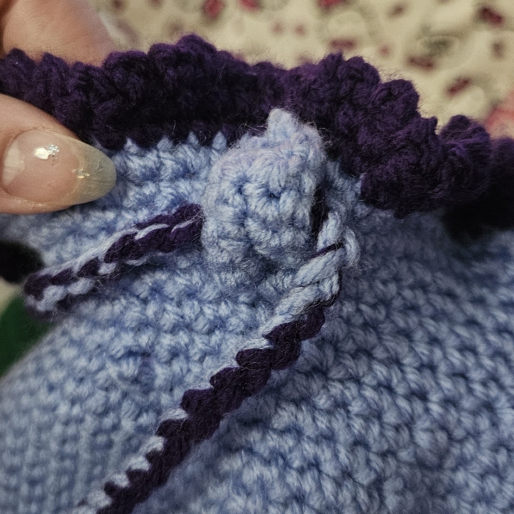 Blueberry Drawstring Crossbody - image 3